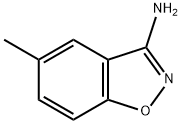 5-METHYL-1,2-BENZISOXAZOL-3-AMINE Struktur