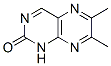 2(1H)-Pteridinone,6,7-dimethyl-(9CI) Struktur