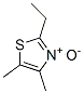 Thiazole,  2-ethyl-4,5-dimethyl-,  3-oxide Struktur