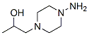 1-Piperazineethanol,  4-amino--alpha--methyl- Struktur