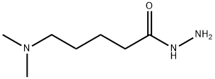 Valeric  acid,  5-(dimethylamino)-,  hydrazide  (7CI) Struktur