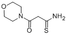 3-MORPHOLIN-4-YL-3-OXOPROPANETHIOAMIDE Struktur