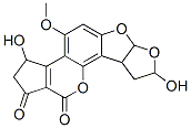 aflatoxin Q2a Struktur