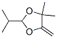 1,3-Dioxolane,  4,4-dimethyl-5-methylene-2-(1-methylethyl)- Struktur