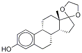 Estrone 17-Ethylene Ketal Struktur