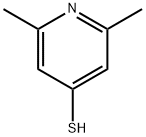 2,6-dimethyl-1H-pyridine-4-thione Struktur