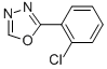 1,3,4-OXADIAZOLE, 2-(2-CHLOROPHENYL)- Struktur