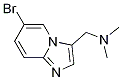 IMidazo[1,2-a]pyridine-3-MethanaMine, 6-broMo-N,N-diMethyl- Struktur