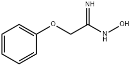 N'-HYDROXY-2-PHENOXYETHANIMIDAMIDE Struktur