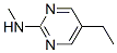 Pyrimidine, 5-ethyl-2-(methylamino)- (7CI) Struktur