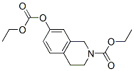 2(1H)-Isoquinolinecarboxylic  acid,  7-[(ethoxycarbonyl)oxy]-3,4-dihydro-,  ethyl  ester Struktur