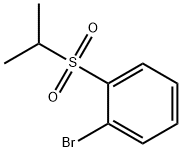 1-BroMo-2-(isopropanesulfonyl)benzene Struktur