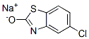 Sodium 5-chlorobenzothiazole-2-olate Struktur