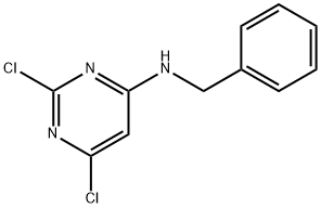 2,6-DICHLORO-N-BENZYL-4-PYRIMIDINAMINE Struktur