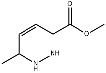 3-Pyridazinecarboxylicacid,1,2,3,6-tetrahydro-6-methyl-,methylester(7CI) Struktur