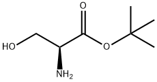 L-Serine, 1,1-dimethylethyl ester Struktur