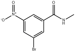 3-Bromo-N-methyl-5-nitrobenzamide Struktur