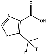 5-(trifluoromethyl)-1,3-thiazole-4-carboxylic acid Struktur