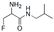 Propanamide,  2-amino-3-fluoro-N-(2-methylpropyl)- Struktur