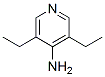 4-Pyridinamine,  3,5-diethyl- Struktur