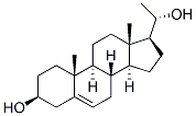 5-PREGNEN-3BETA,20BETA-DIOL Struktur