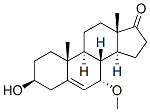 Androst-5-en-17-one, 3-hydroxy-7-methoxy-, (3beta,7alpha)- (9CI) Struktur