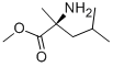 L-alpha-Methylleucine methyl ester Struktur