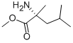 D-alpha-Methylleucine methyl ester Struktur