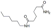 N-hexylhexanediamide Struktur