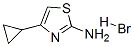 2-Thiazolamine,4-cyclopropyl-,monohydrobromide(9CI) Struktur