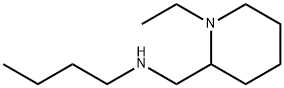 BUTYL[(1-ETHYLPIPERIDIN-2-YL)METHYL]AMINE Struktur