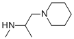 N-METHYL-1-(1-PIPERIDINYL)-2-PROPANAMINE Struktur