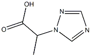 2-(1H-1,2,4-TRIAZOL-1-YL)PROPANOIC ACID Struktur