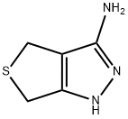 1H-Thieno[3,4-c]pyrazol-3-amine,4,6-dihydro-(9CI) Struktur