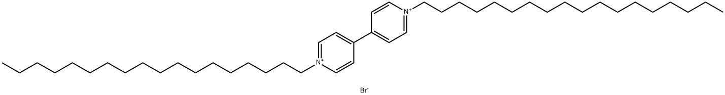 1 1'-DIOCTADECYL-4 4'-BIPYRIDINIUM Struktur