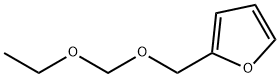 2-(Ethoxymethoxy)methylfuran Struktur