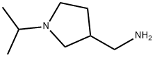 (1-ISOPROPYLPYRROLIDIN-3-YL)METHYLAMINE Struktur