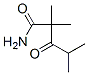 Valeramide,  2,2,4-trimethyl-3-oxo-  (7CI) Struktur