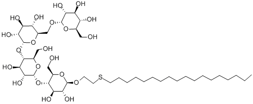 ALPHA-D-GLC-[1->6]-ALPHA-D-GLC-[1->4]-ALPHA-D-GLC-[1->4]-BETA-D-GLC-1->O-OTE Structure