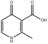 2-METHYL-4-OXO-1,4-DIHYDRO-PYRIDINE-3-CARBOXYLIC ACID Struktur