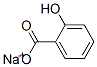 Benzoic acid, 2-hydroxy-, monosodium salt, coupled with 7-(acetylamino)-4-hydroxy-2-naphthalenesulfonic acid and diazotized 2-(4-aminophenyl)-1H-benzimidazol-5-amine, sodium salt  Struktur