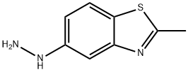 Benzothiazole, 5-hydrazino-2-methyl- (7CI) Struktur