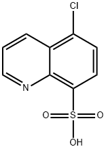 5-Chloroquinoline-8-sulfonic Acid Struktur