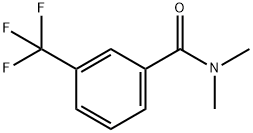 N,N-ジメチル-3-(トリフルオロメチル)ベンズアミド 化學(xué)構(gòu)造式