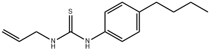 1-allyl-3-(4-butylphenyl)thiourea Struktur