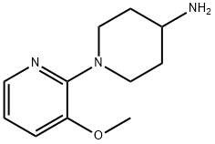 1-(3-METHOXYPYRIDIN-2-YL)PIPERIDIN-4-AMINE Struktur