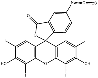 ERYTHROSIN-5-ISOTHIOCYANATE Struktur