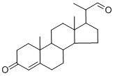 2-(10,13-DIMETHYL-3-OXO-2,3,6,7,8,9,10,11,12,13,14,15,16,17-TETRADECAHYDRO-1H-CYCLOPENTA[A]PHENANTHREN-17-YL)PROPANAL Struktur