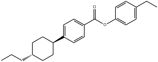 4-Ethylphenyl-4'-Trans-PropylcyclohexylBenzoate Struktur