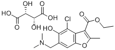 benzofurocaine Struktur